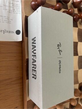 Ray-Ban x Meta Wayfarer Sunglasses Box - Matte Black